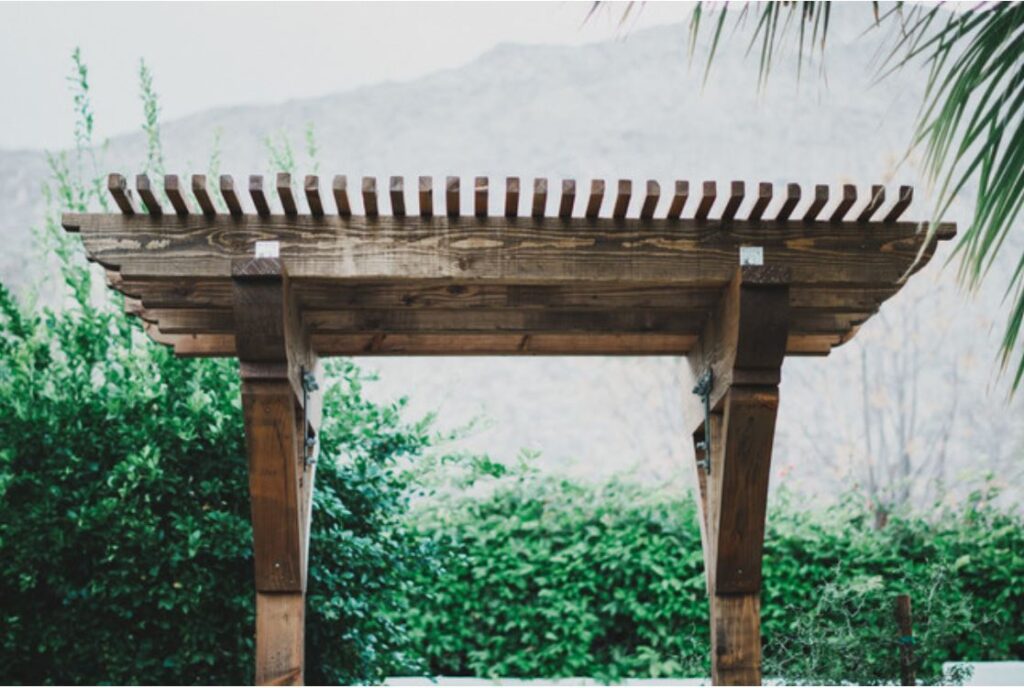 Wood arbor